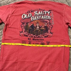 Comfort Colors Red Graphic Tee medium